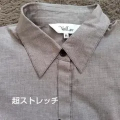 チェック柄 長袖シャツ M