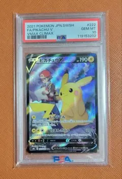 2025年最新】ピカチュウv csr psa10の人気アイテム - メルカリ