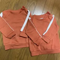 長袖トレーナー 2枚セット
