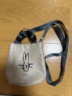 PS PaulSmithウサギのイラスト付きショルダーバッグ