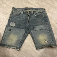 ハーフデニムパンツのサムネイル