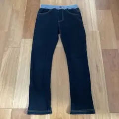 ブラック 長ズボン 125-135cm