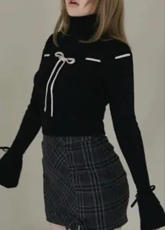 andmary】 Sharon ribbon tops AM1517 - メルカリ