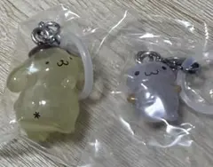ポムポムプリン めじるしアクセサリー　２個セット