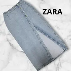 ZARA デニムロングスカート S