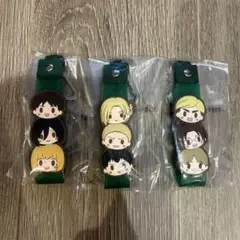 進撃の巨人　一番くじ　ぽこっとちゃーむ　3点セット