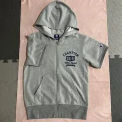 Champion フード付きジップアップパーカー 150cm