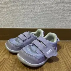 IFME 紫 スニーカー ベルト付き