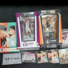 ハイキュー!! BIGアクリルパネル フィギュア A賞　ラストワンポストカード ハイキュー!! BIGアクリルパネル フィギュア A賞 ラストワンポスト