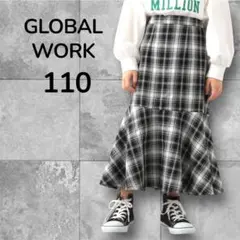 グローバルワーク　globalwork 110 女の子　子供服　マーメイド　新品