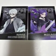 ブルーロック 中国 爆音ロック カード 凪誠士郎 御影玲王