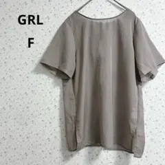 a427グレイル【F】レイヤード 重ね着ブラウス