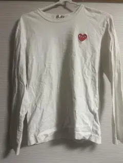 PLAY COMME des GARÇONS ホワイトTシャツ S