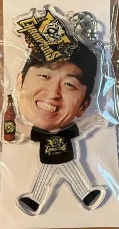 阪神タイガース 甲子園 優勝記念 ふりふりキーホルダー 近本光司