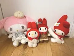 【希少】平成レトロ　サンリオ　マイメロ インディアン　ぬいぐるみ　赤ずきん 希少】平成レトロ サンリオ マイメロ インディアン ぬいぐるみ 赤