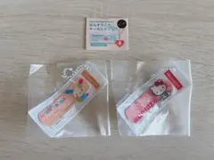 シープラ限定　サンリオ　ばんそうこうキーホルダー3　ウサハナ　ハローキティ