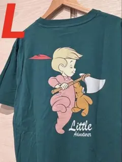 レア☆ディズニー ピーターパン マイケル バックプリントTシャツ L