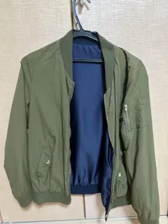 カーキブルゾンリバーシブル