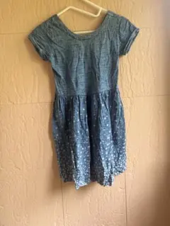 GapKids 星柄デニムワンピース Lサイズ