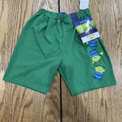 《しまむら》　PIXAR トイストーリー　エイリアン　ハーフパンツ　130