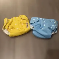 布おむつカバー　フリーサイズ　2枚セット