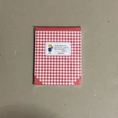 familiar マドレーヌちゃん　メモ帳のサムネイル