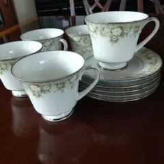 Noritake Princeton カップ・ソーサー 5客セット