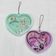 かっぱ寿司　キミとアイドルプリキュア　ハートクリアコースター