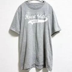 ジョージ プリント 半袖Ｔシャツ 丸首 L 灰色 ポリエステル混 カジュアルのサムネイル