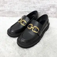 美品✨ミラオーウェン ローファー　黒　レザー