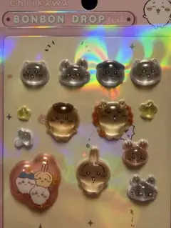 【国内正規品】ちいかわ ボンボンドロップシール 1３枚　おすそ分け