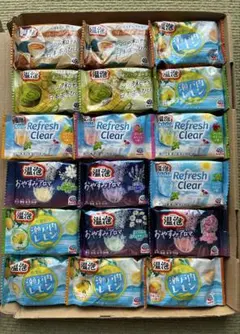 ⭐︎温泡いろいろクールタイプ ほか入浴剤 18個 まとめ売り⭐︎のサムネイル
