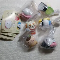 【こ-1】ちいかわ寿司 フィギュアキーホルダー 全6種 コンプリート