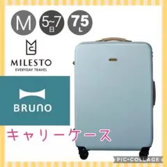 ❤定価40,700円！BRUNO ミレスト MILESTO ハードキャリー Mのサムネイル