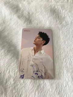 SEVENTEENセブチ HMVトレカ 舞い落ちる花びら ミンギュ