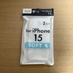 iPhone15 専用 TPUソフトクリアケース