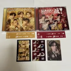 M!LK 爆裂愛してる/好きすぎて滅! 通常盤&VOS盤&トレカ3種セット