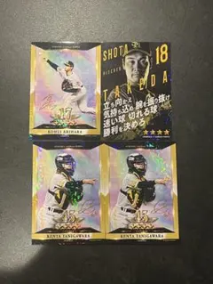 ソフトバンクホークス タカコレ Vol.2 ☆4 4枚セット