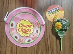 メルカリ市限定価格　チュッパチャプス ポーチ　キーホルダー セット
