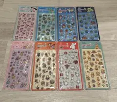 ディズニープクプクシール　PUKUPUKU SEAL 8個セット