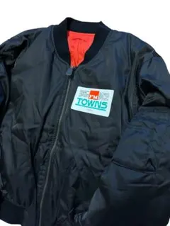 L激レア！関係者のみ！企業ジャケット！FM TOWNS 富士通 公式 MA-1