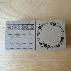 ひとこと日記　フレームスタンプ