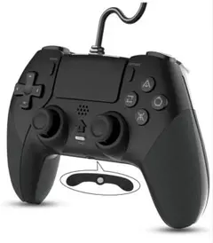 PS4コントローラー 有線 背面ボタン付き [2025年アップグレード版]