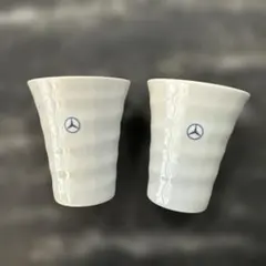 Mercedes-Benz ベンツ ノベルティ 陶器フリーカップ 2個セット - メルカリ