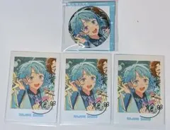 あんスタ　10周年　ぱしゃっつ3枚　缶バッジ 紫之創　4点セット
