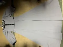 OLIVE des OLIVE7分袖マーメイドロングワンピース グレージュ