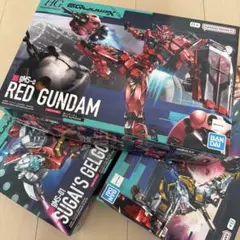 HGUC1/144 ヤクト•ドーガ•R•ジャジャ•GQ シャアザク•赤いガンダム