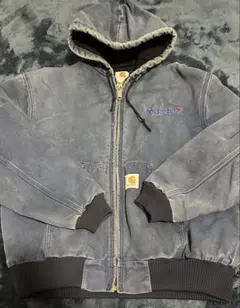 【希少】Carhartt アクティブジャケット 企業ロゴMediacom