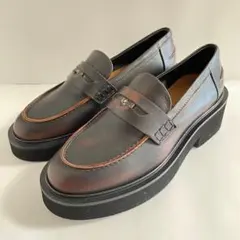 天*水様 PRADA プラダ 13aw タンクソール レザー シューズ 9 革靴