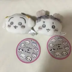 ちいかわミニがまぐちリボン　カニちゃん うさぎ